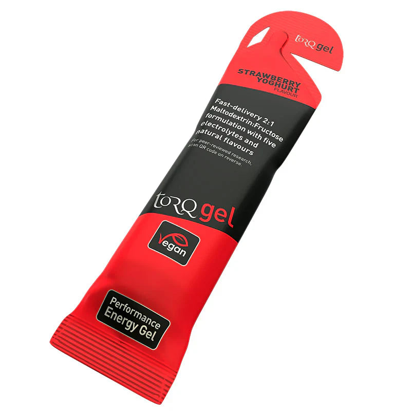 Torq Energy Gels - Single - Strawberry Yoghurt