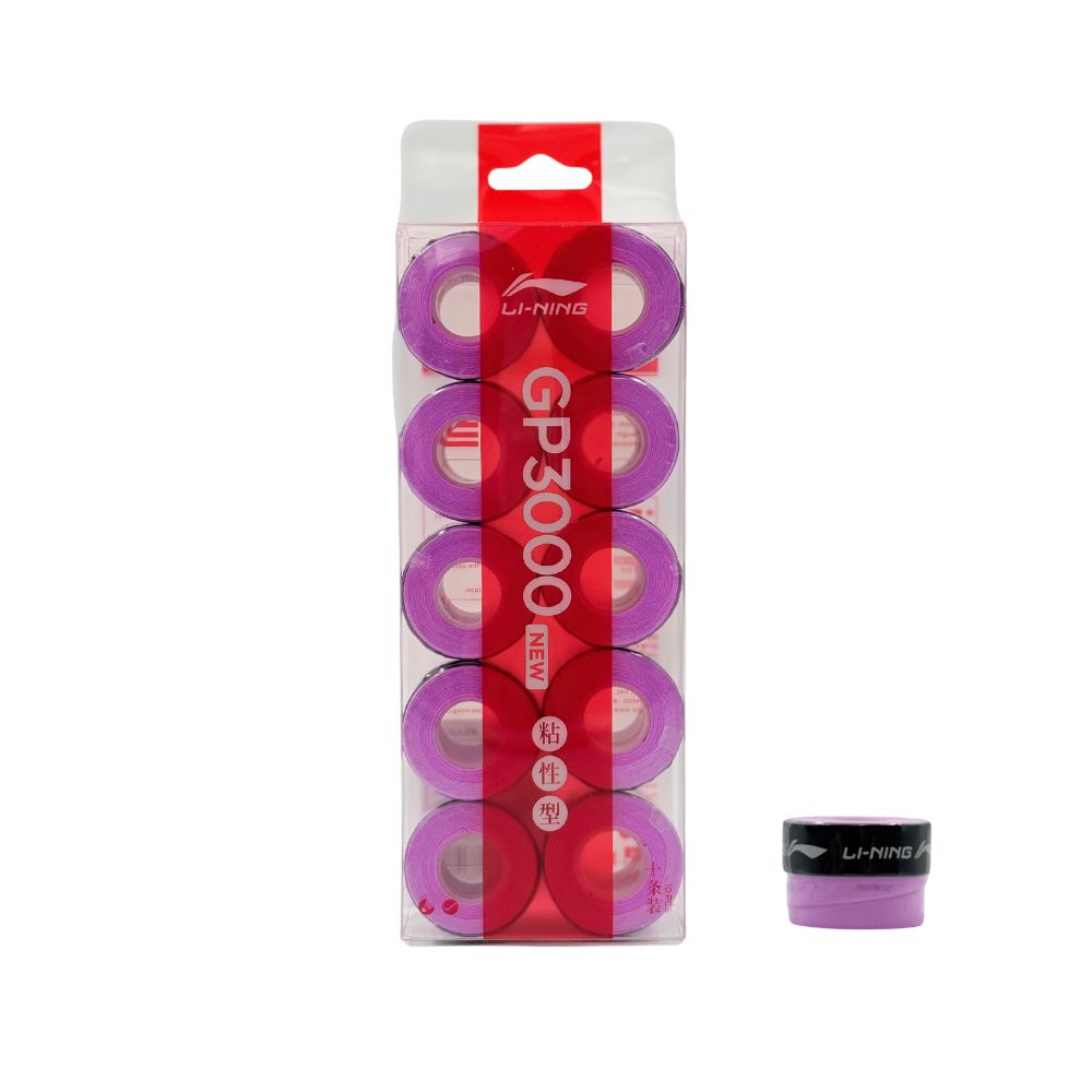 Li-Ning GP3000 Grips -10 Pieces -Purple