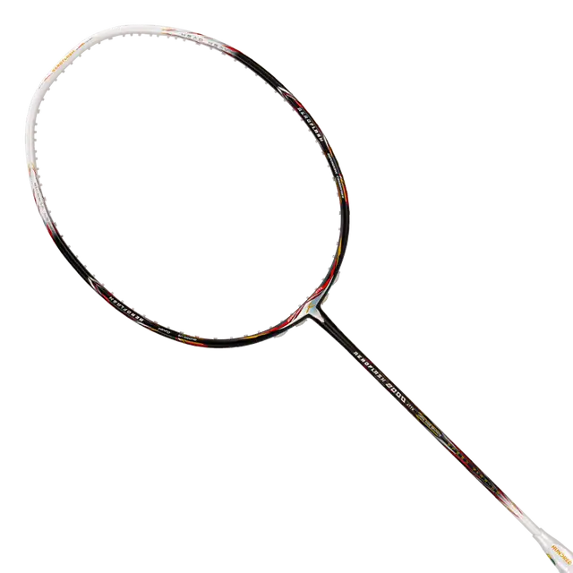 Hundred Aeroflash 8000 Attack 4U Badminton Racket - Black/White/Silver