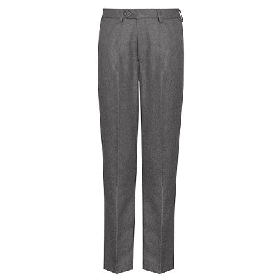DL Single Pleat Boys Trouser Charcoal
