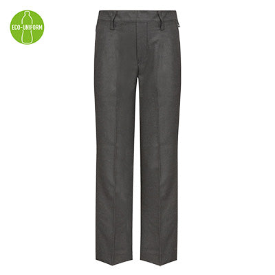 DL Single Pleat Junior Boys Trouser Charcoal