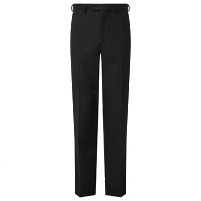 DL Flat Front Boys Trouser Black