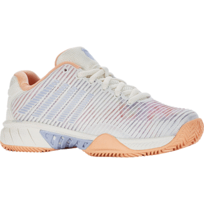 K-Swiss TFW Court Express HB 96750958M Tennis Shoes Womens (White/Heather/Peach Fuzz)