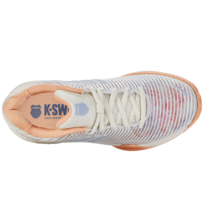 K-Swiss TFW Court Express HB 96750958M Tennis Shoes Womens (White/Heather/Peach Fuzz)