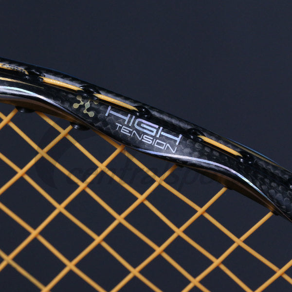 Ashaway Phantom Helix Badminton Racket - Black/Gold