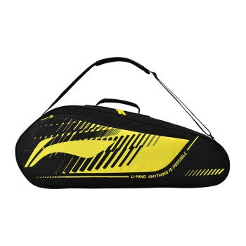 Li-Ning ABLV029 Badminton Racket Bag - Black/Yellow