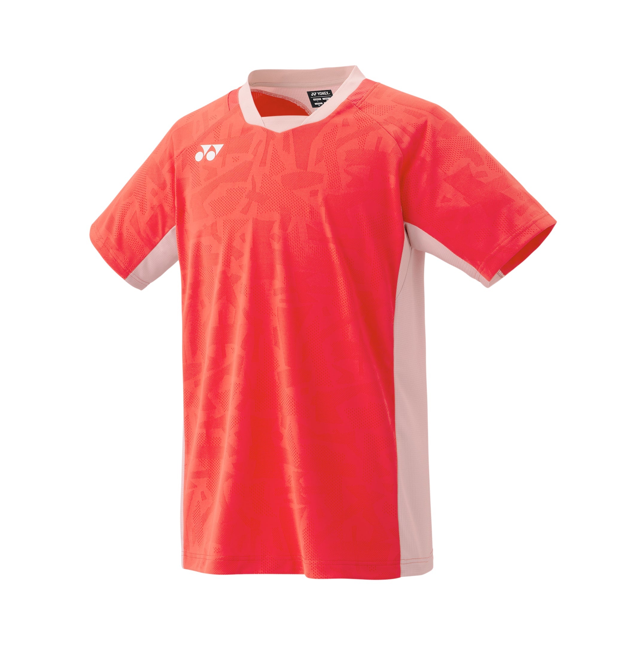 Yonex Men's Crew Neck Shirt 10634YX Coral Red