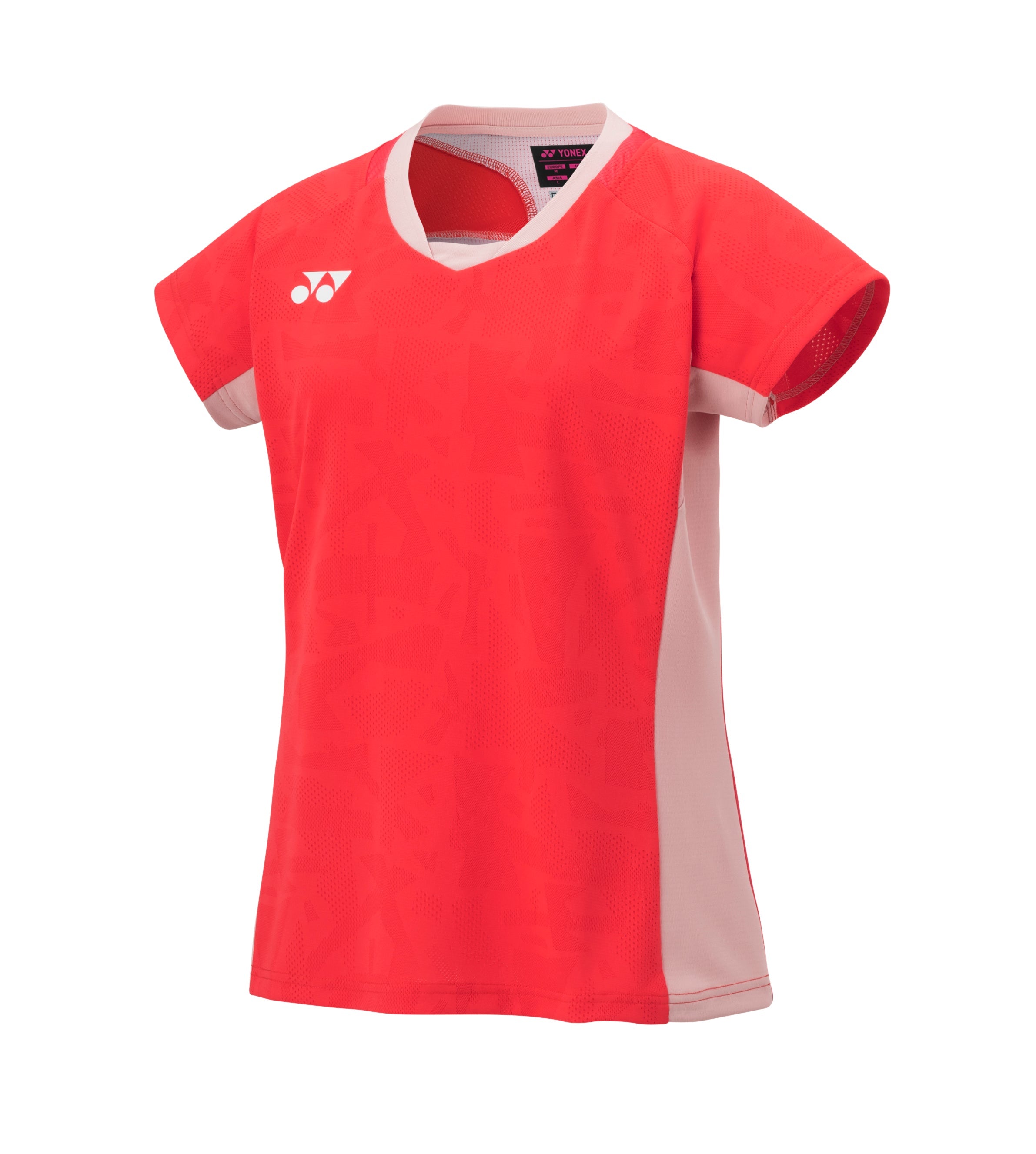Yonex Crew Neck (20848YX) Shirt Women (Coral Red) Made in JAPAN