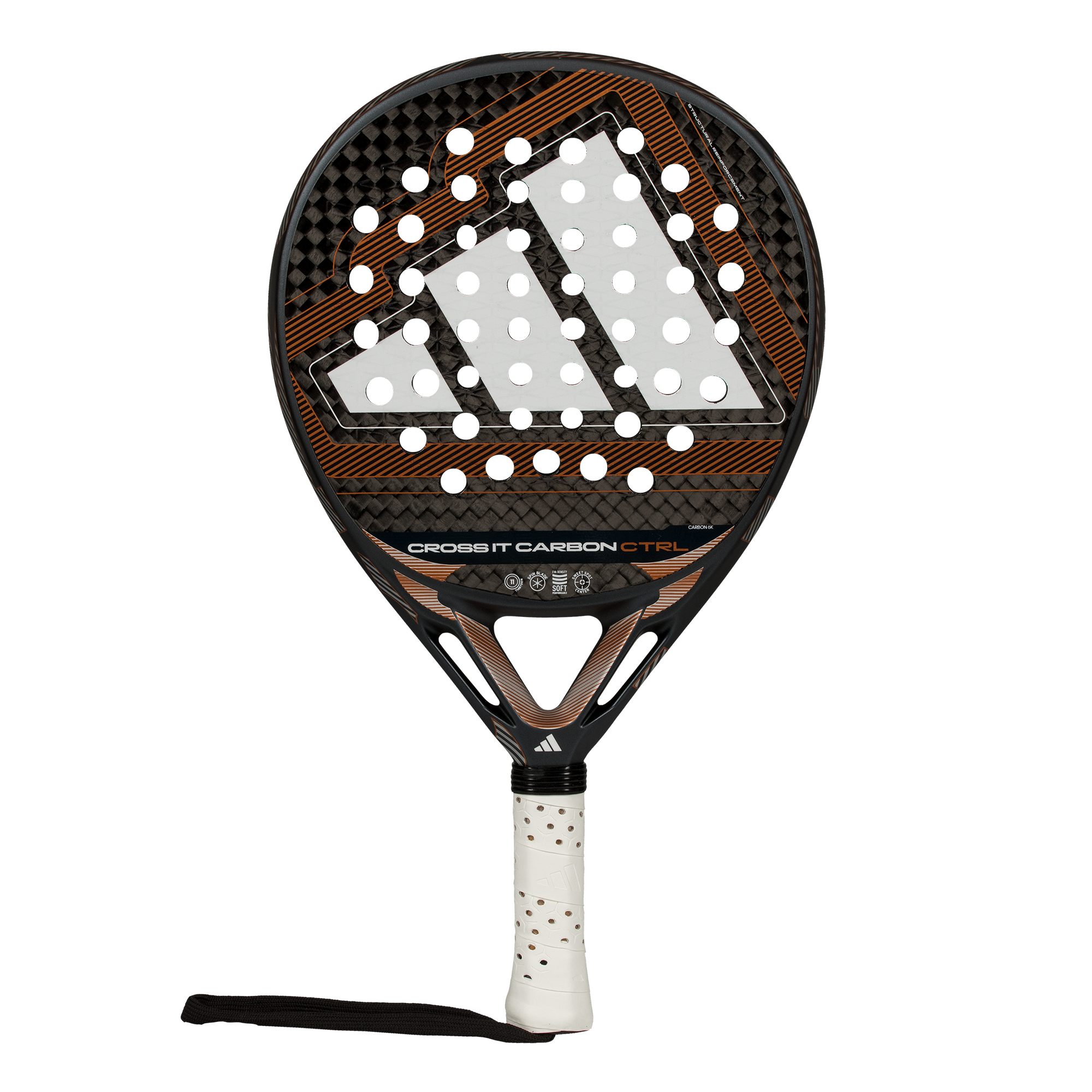 Adidas Cross It Carbon Ctrl 2026 Padel Racket - Blue/Bronze Padel Adidas