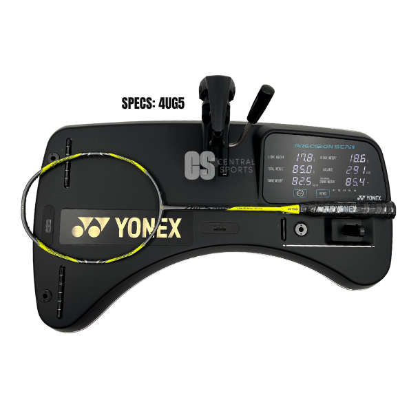 Yonex Arcsaber 7 Pro 4U Badminton Racket - Gray/Yellow