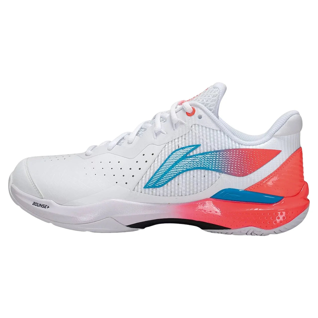 Li-Ning Thunder V2.0 Badminton Shoes Unisex - White/Neon
