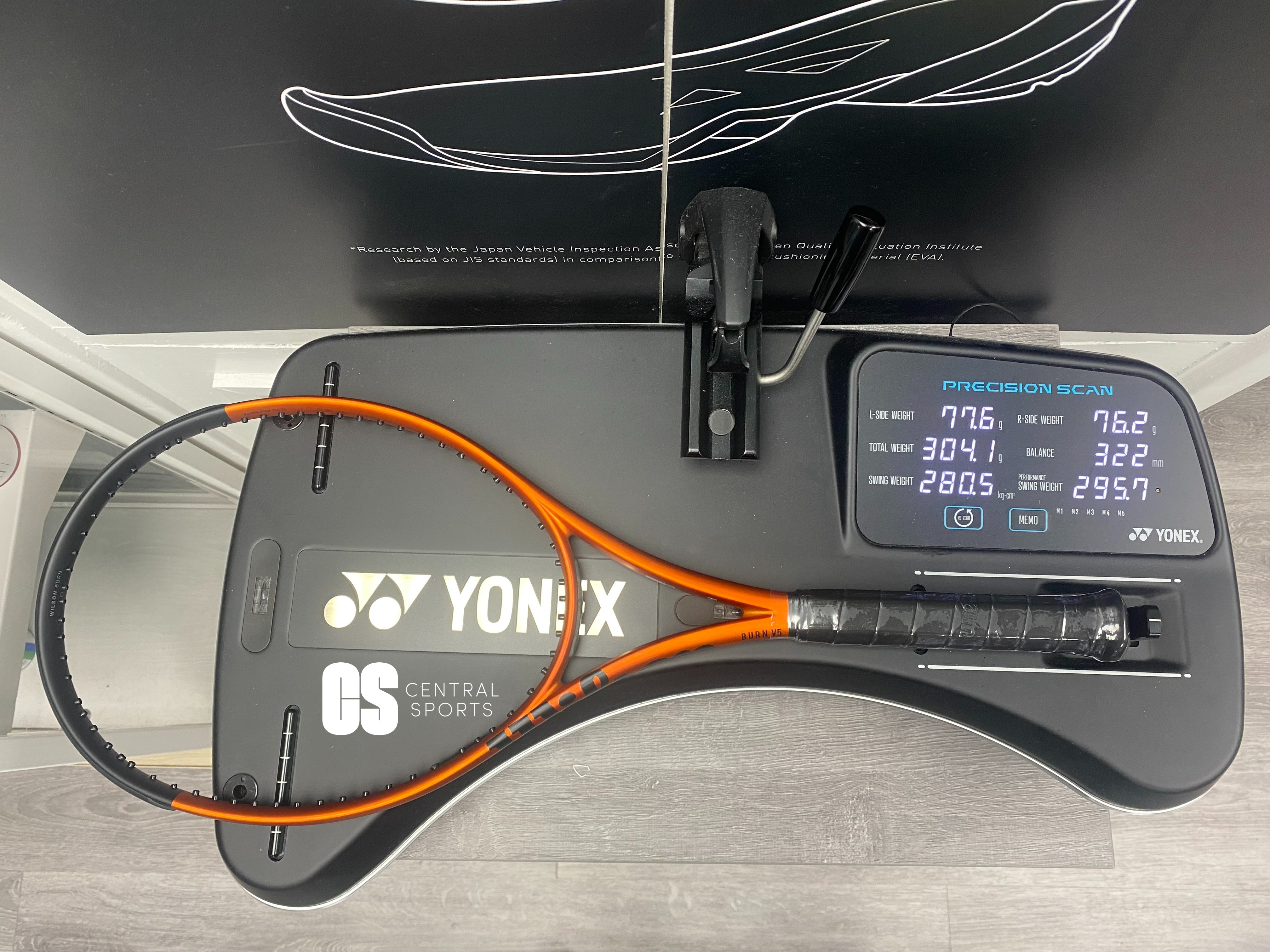 Wilson Burn 100 V5.0 2023 Tennis Racket 300g