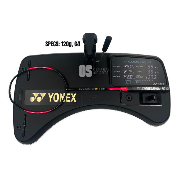 Apacs W-120g Badminton Training Racket (Strung) - Black/Pink