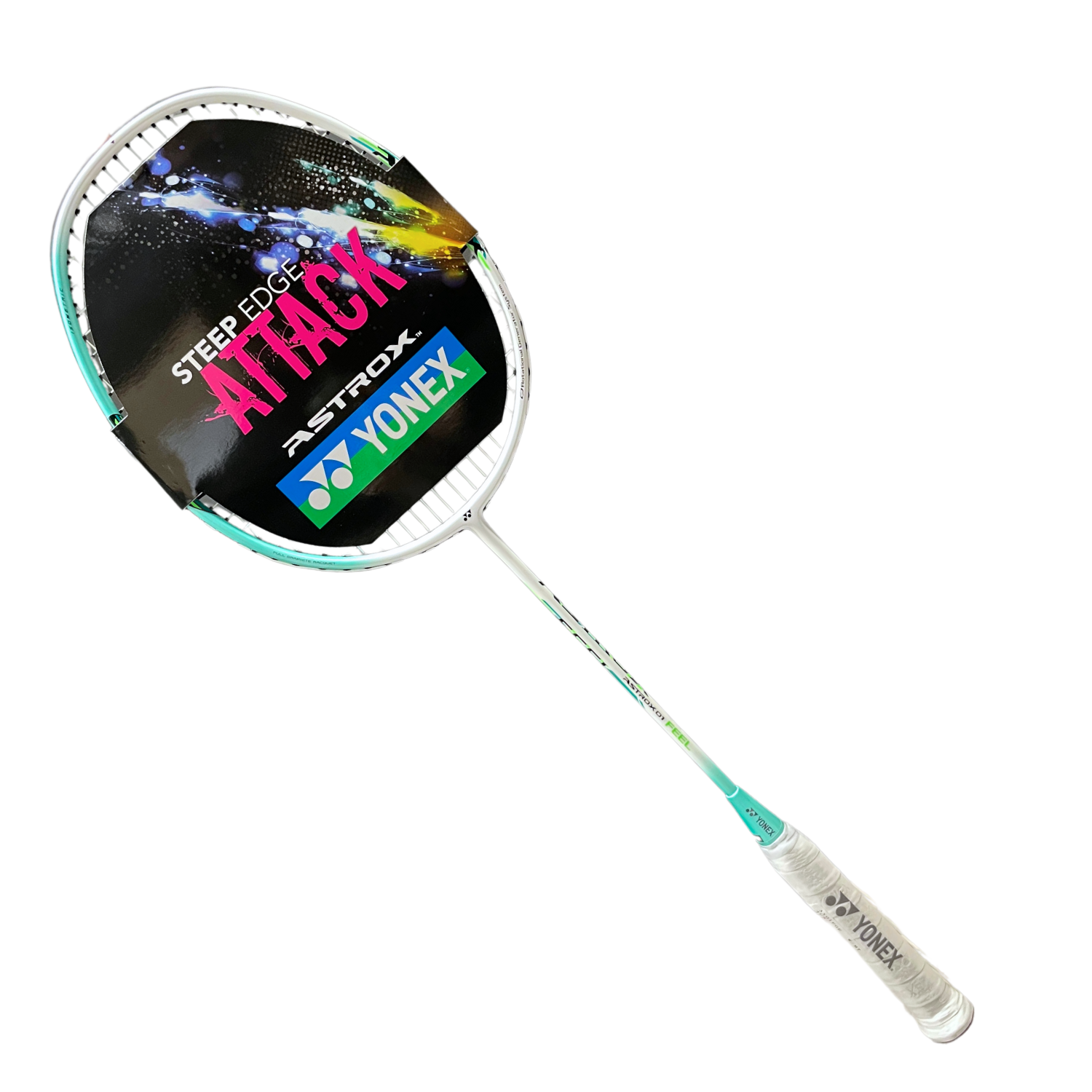 Yonex Astrox 01 FEEL Badminton Racket - White/Mint