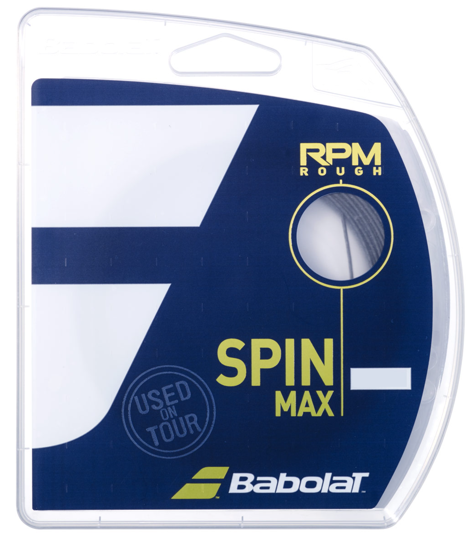 Babolat RPM Rough 1.25mm/12M Tennis String - Dark Grey
