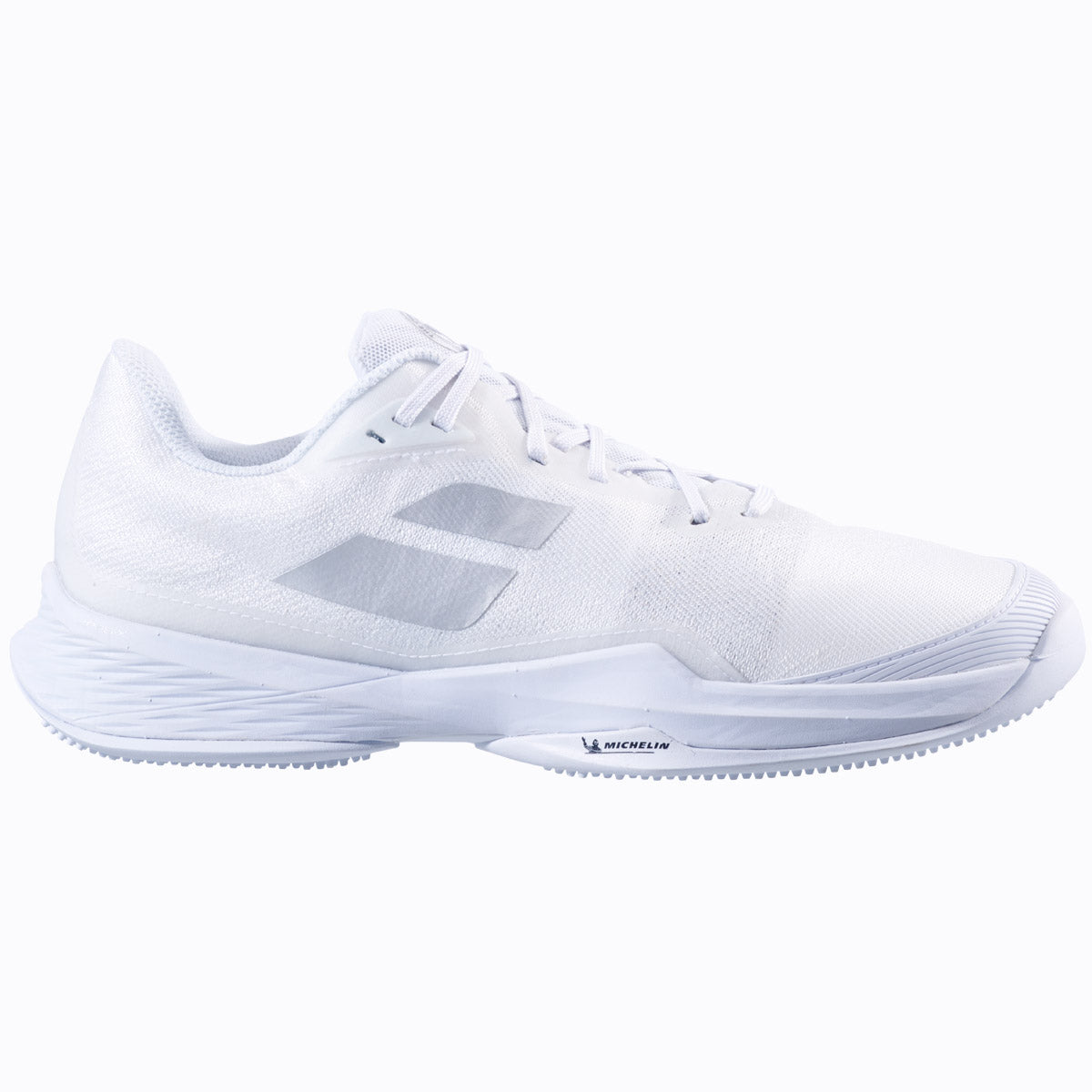 Babolat Jet Mach 3 Grass Wimbledon Tennis Shoes Men - White/Silver