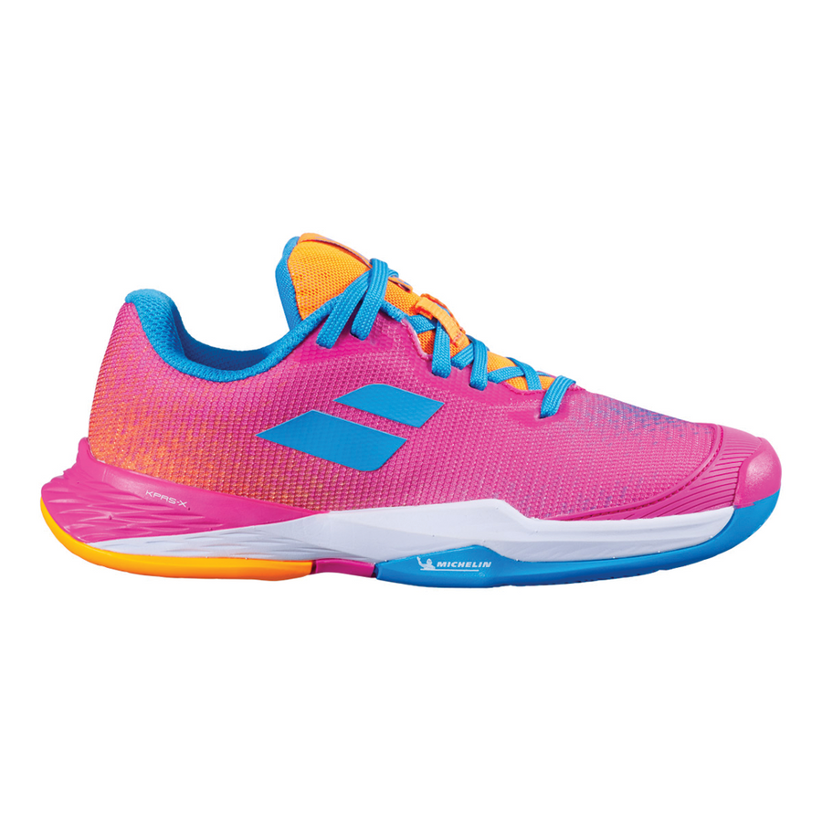 Babolat Jet Mach 3 All Court Tennis Shoes Junior - Hot Pink