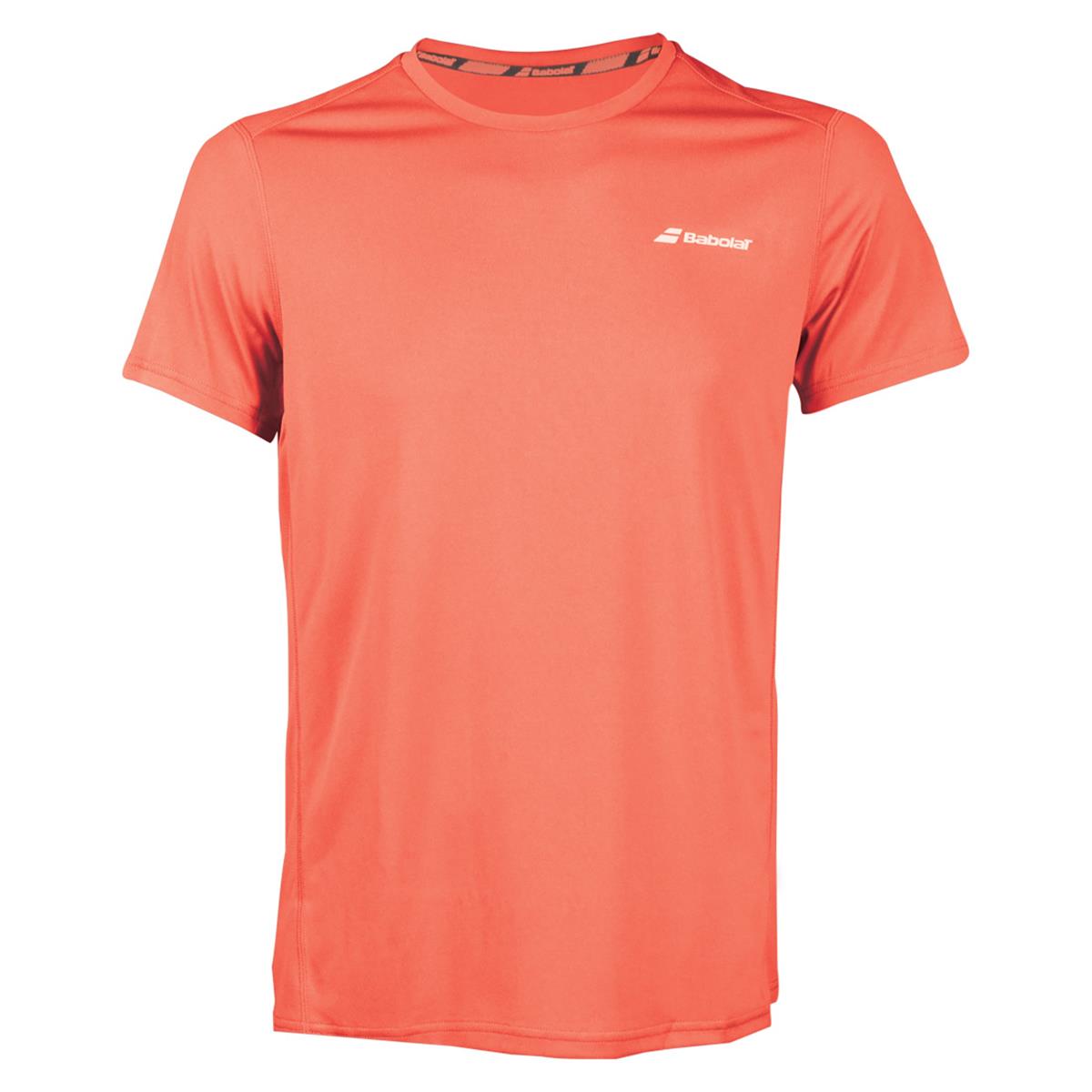 Babolat Core Flag T-Shirt Men - Fluo Strike