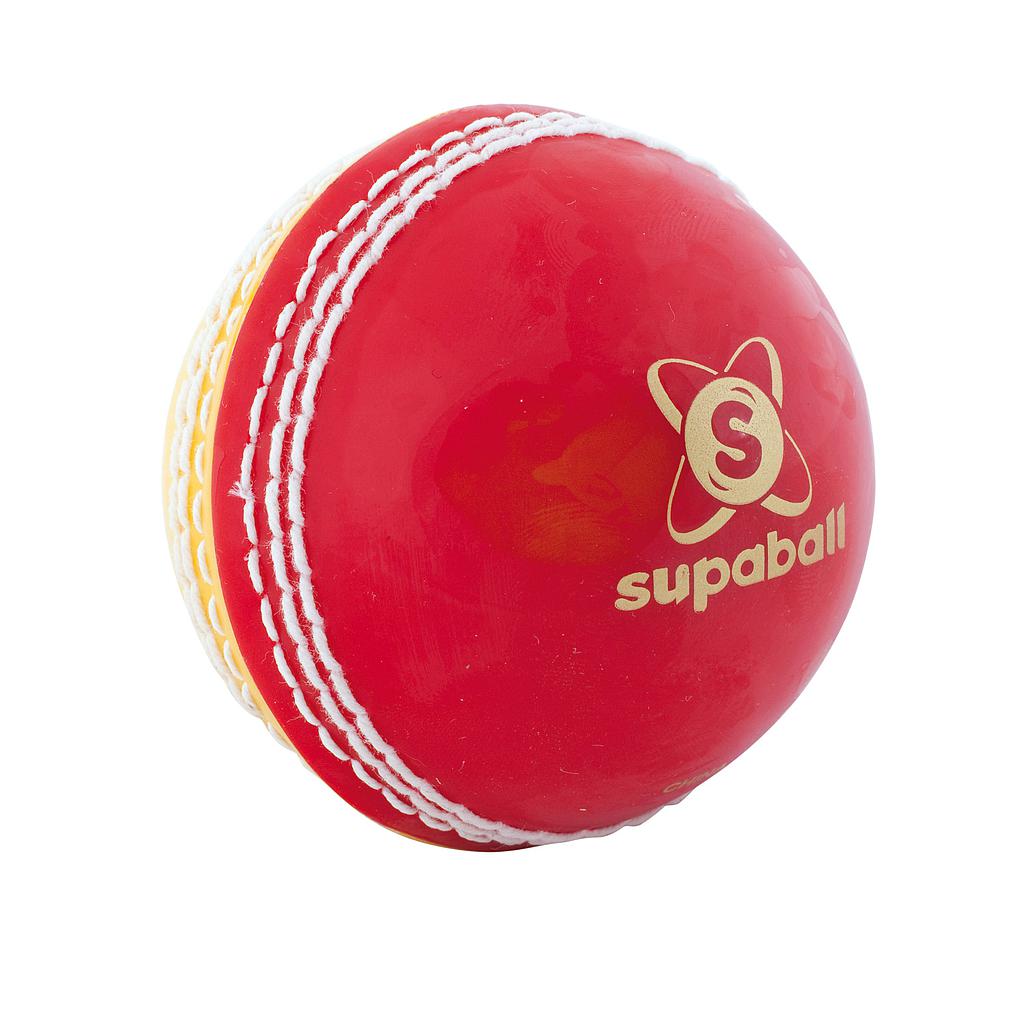 Readers Supaball Training Cricket Ball Red/Yellow