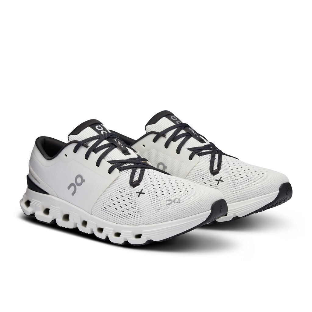 ON Cloud X 4 Running Shoe Mens (Ivory/Black)