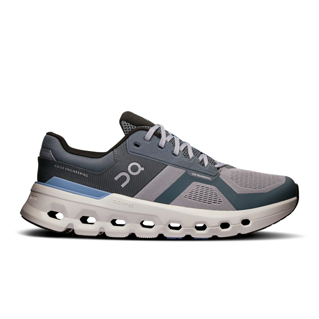 On Cloudrunner 2 Running Shoes Men - Alloy/Chambray