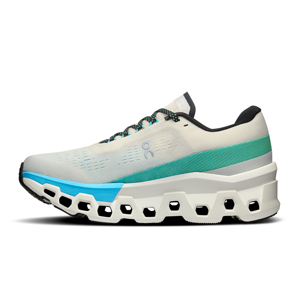 On Cloudmonster 2 Running Shoes Women - Cream/Horizon