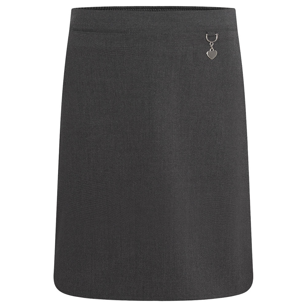 Zeco Lycra Heart Skirt Grey