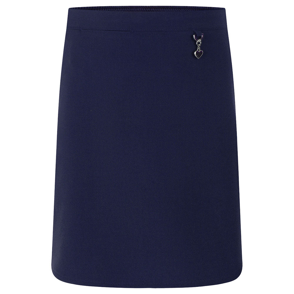 Zeco Lycra Heart Skirt Navy