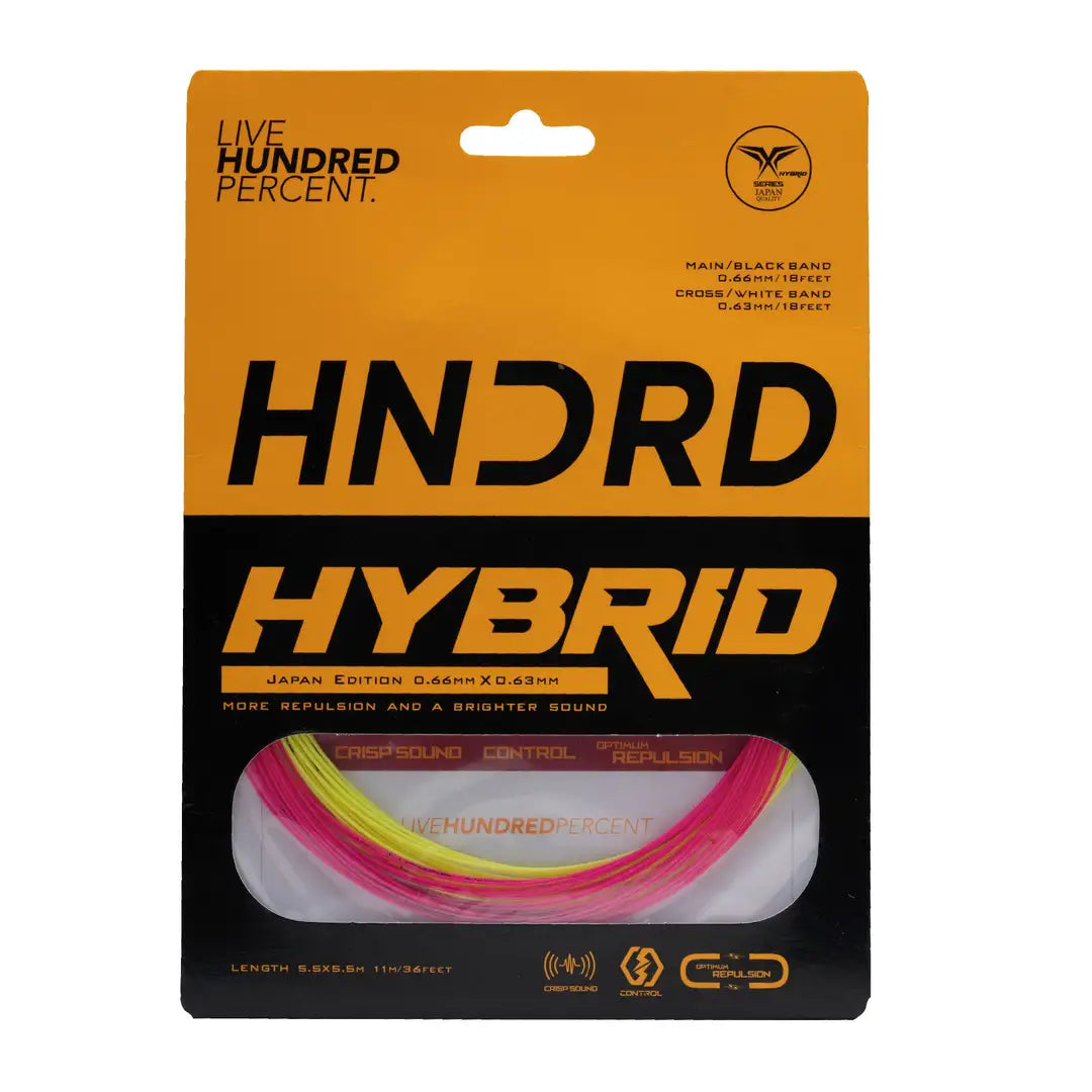 Hundred Hybrid Badminton String HBAA-2M039-4