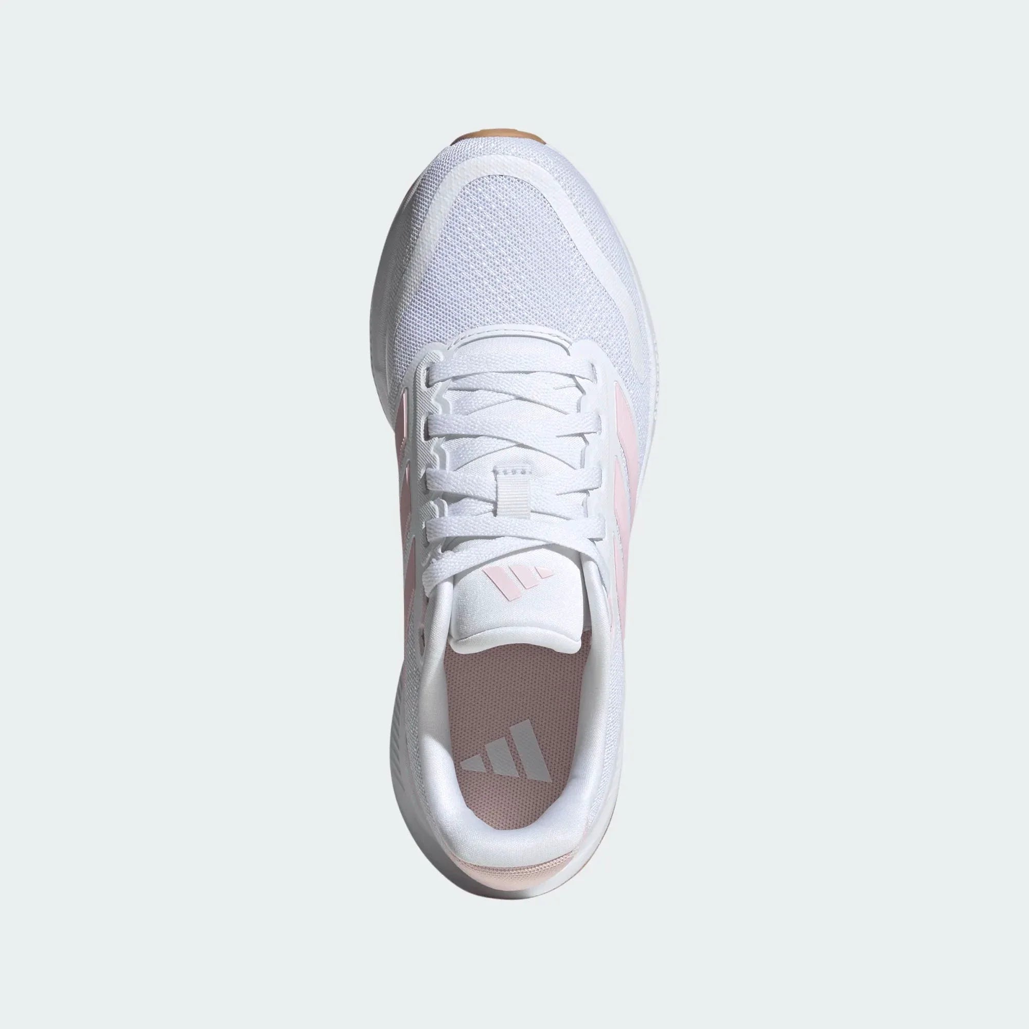 Adidas Runfalcon 5 Running Shoes Junior - White/Pink Running Shoes Adidas