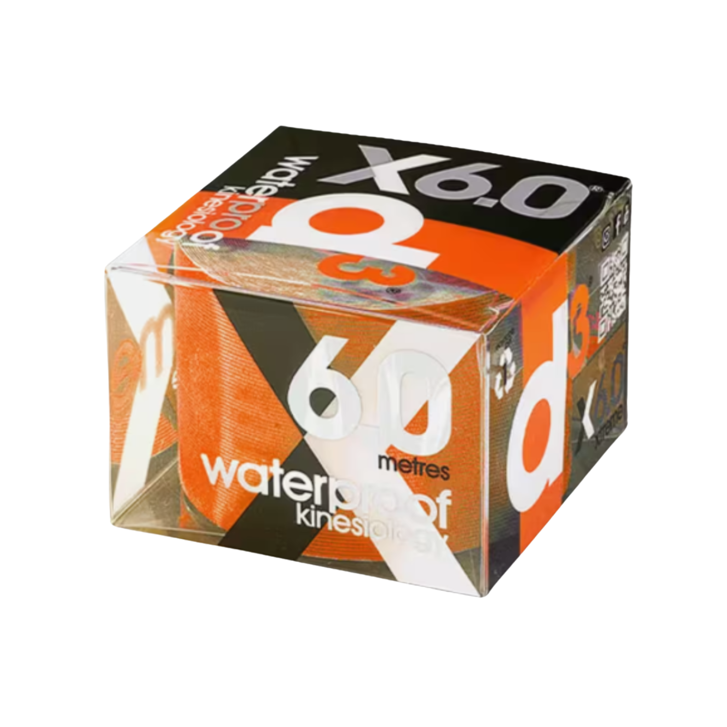D3 X6.0 Xtreme Kinesiology Tape (Orange)