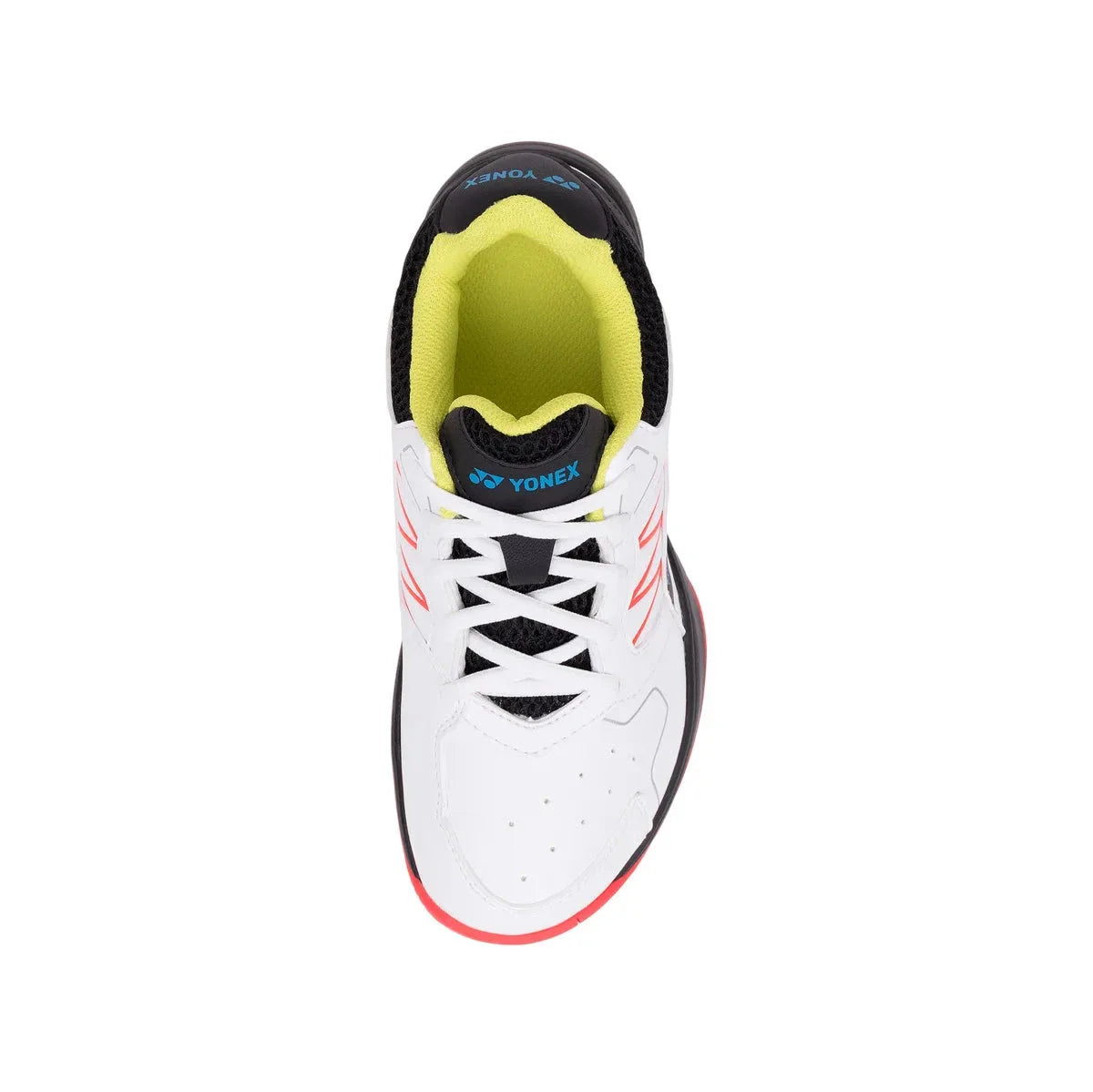 Yonex Lumio Tennis Court Shoes Junior - Black/White shoes Yonex