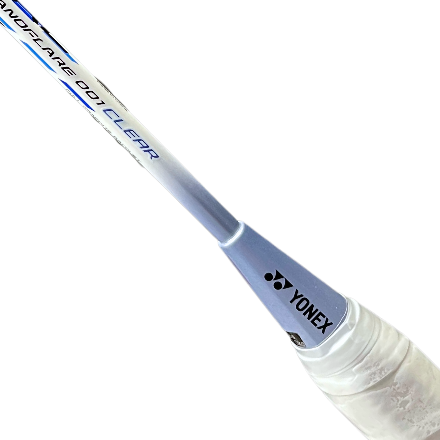 Yonex Nanoflare 001 CLEAR Badminton Racket - White/Sax