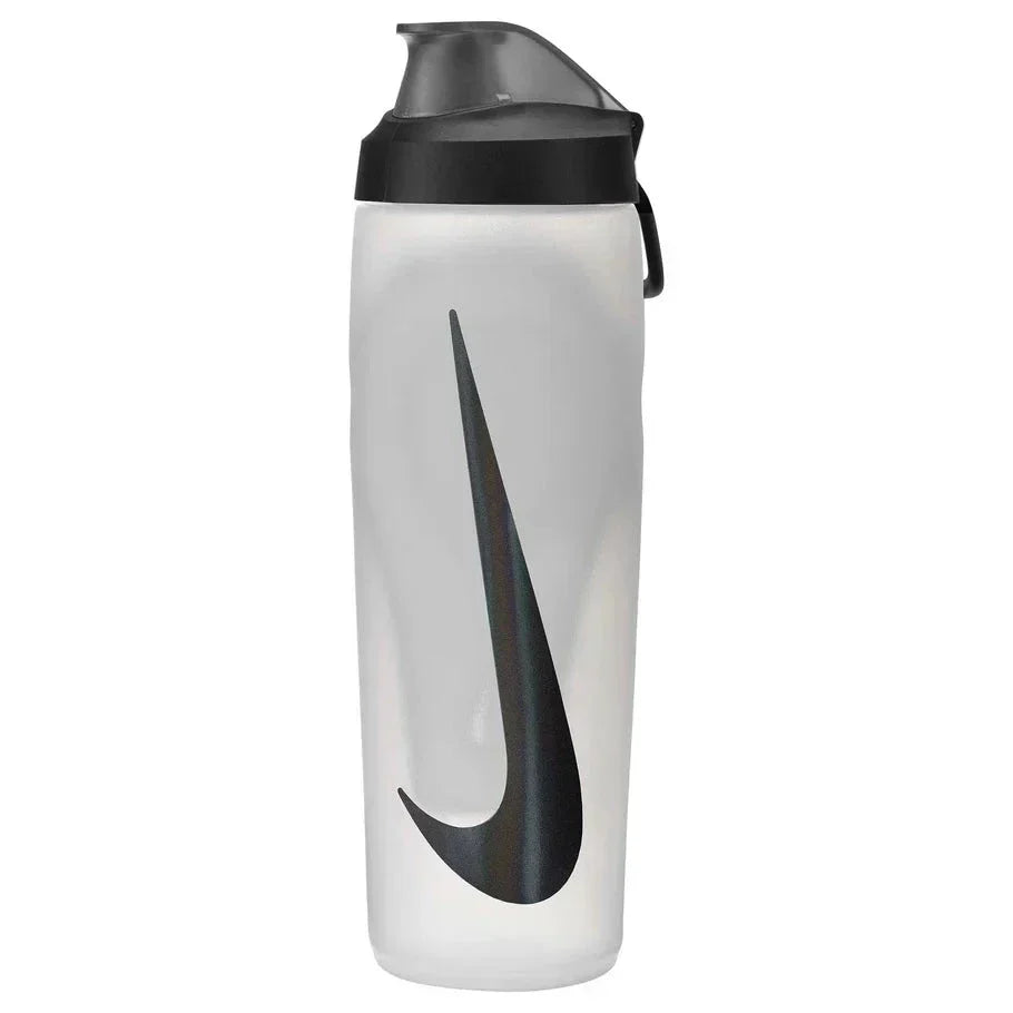 Nike Refuel Bottle Locking Lid 24oz - Natural/Black