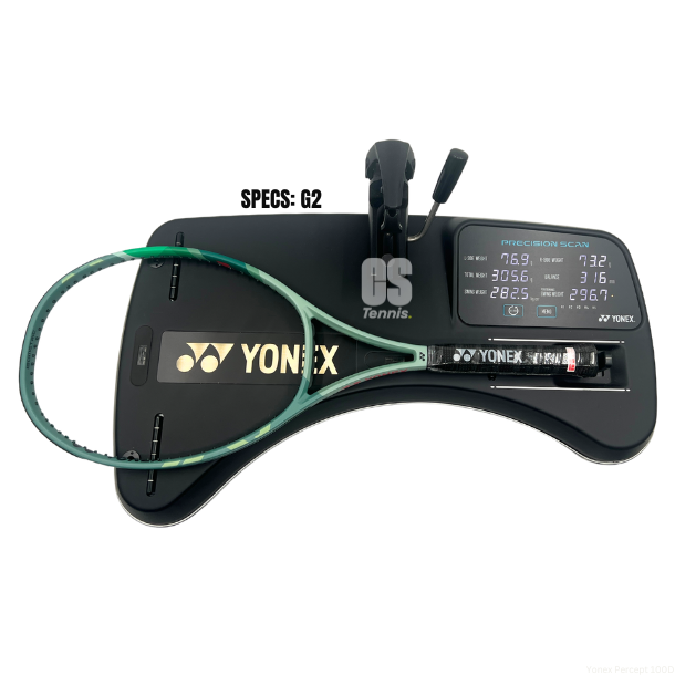 Yonex Percept 100D Free Restring Tennis Racket 305g - Unstrung - Olive Green