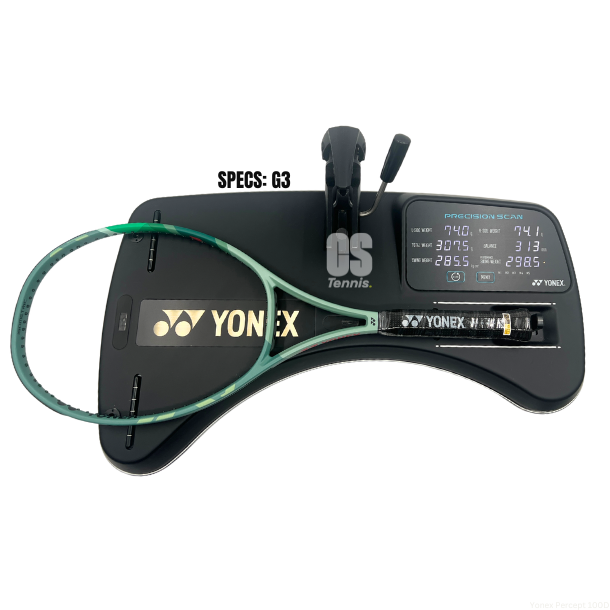 Yonex Percept 100D Free Restring Tennis Racket 305g - Unstrung - Olive Green