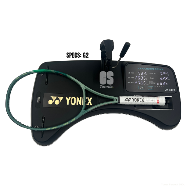 Yonex Percept 100L Free Restring Tennis Racket 280g - Unstrung - Olive Green