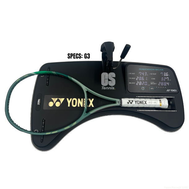 Yonex Percept 100L Free Restring Tennis Racket 280g - Unstrung - Olive Green