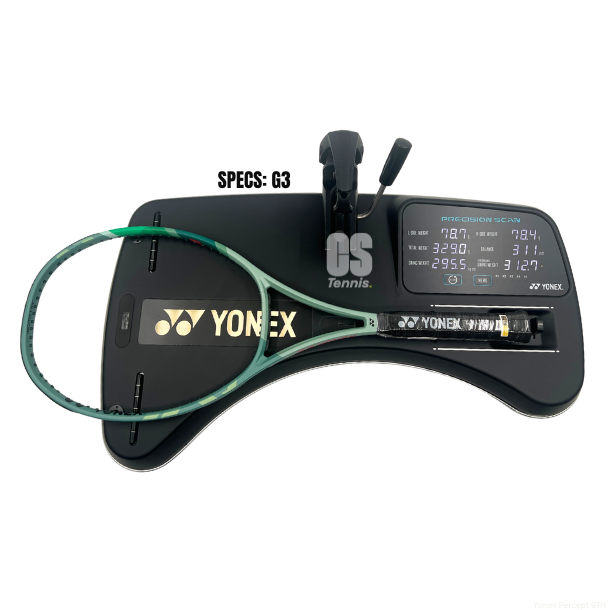 Yonex Percept 97H Free Restring Tennis Racket 330g - Unstrung - Olive Green