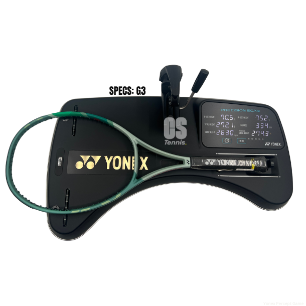 Yonex Percept Game 100" Free Restring Tennis Racket 270g - Unstrung - Olive Green