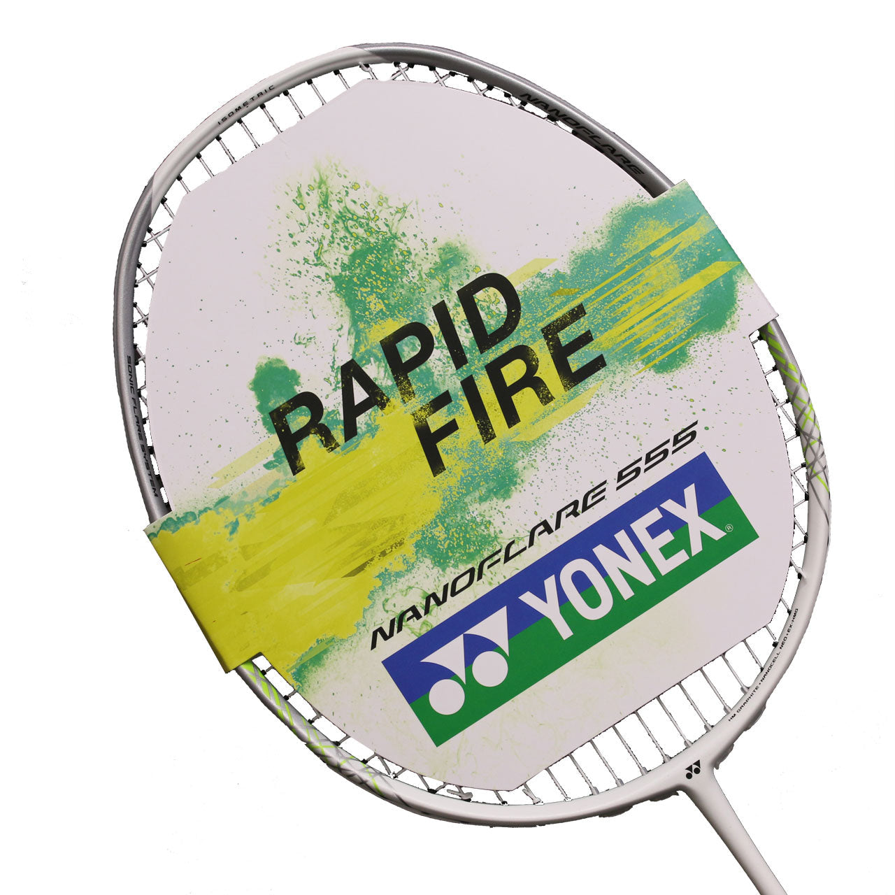 Yonex Nanoflare 555 Badminton Racket - Matte White