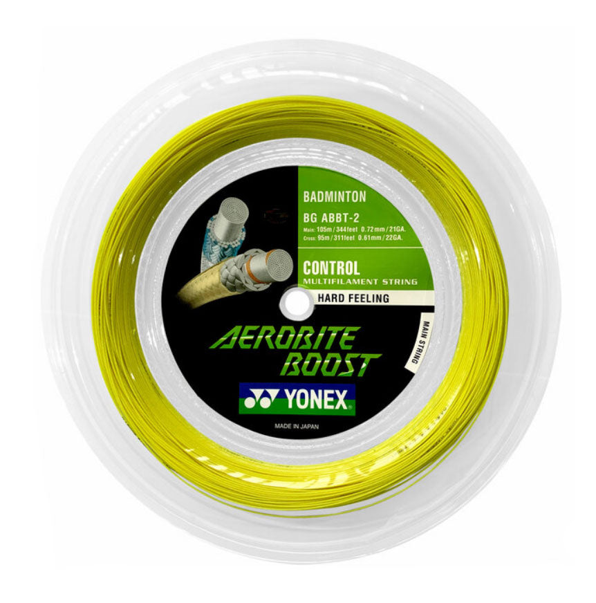Yonex Aerobite Boost Badminton String (200m Reel)