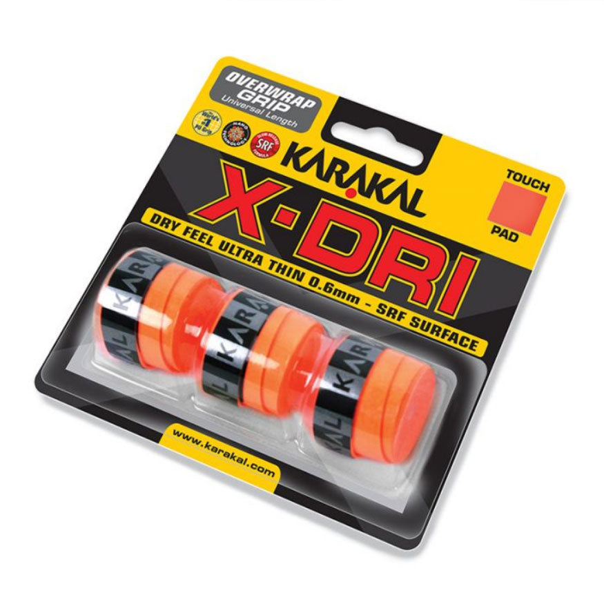 Karakal X-Dri Overgrips (3 Pieces)