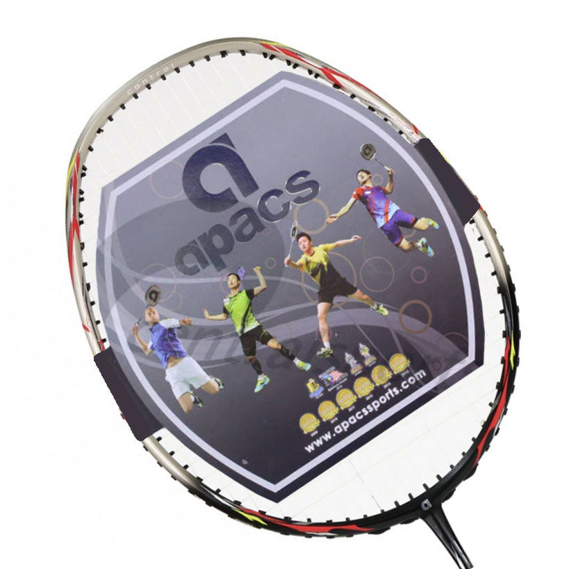 Apacs Imperial Control Badminton Racket - Black/Gold