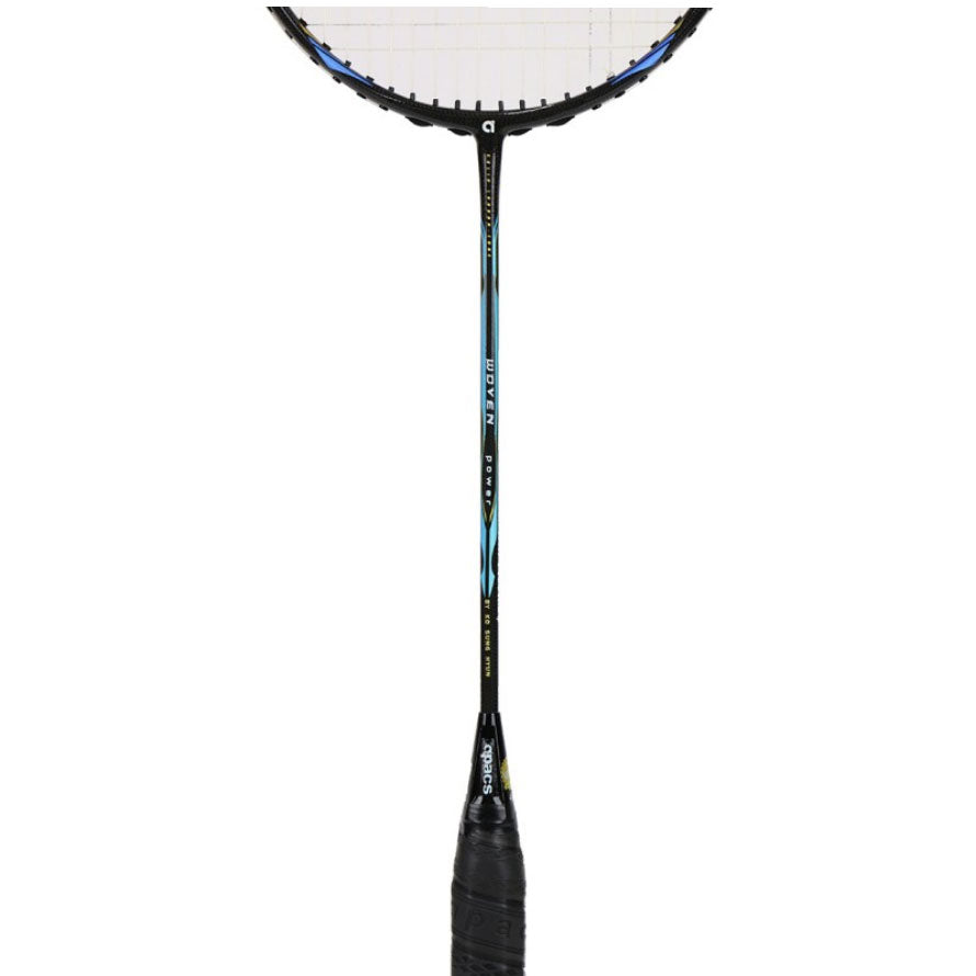 Apacs Woven Power Badminton Racket (Strung) - Black/Blue