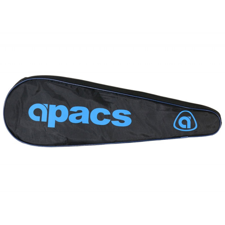 Apacs Woven Power Badminton Racket (Strung) - Black/Blue