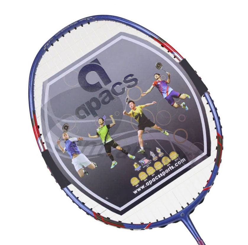 Apacs Stardom 202 II Badminton Racket (Strung) - Blue