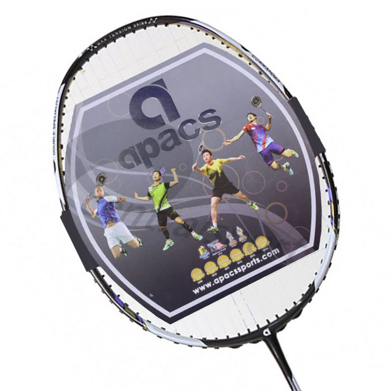 Apacs Pro Commander Badminton Racket (Unstrung) - Black/Silver
