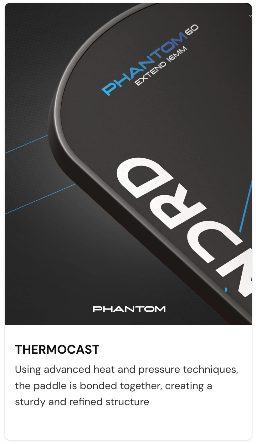 Hundred Phantom 60 Extend Pickleball Paddle HPRX-4M168-16-X