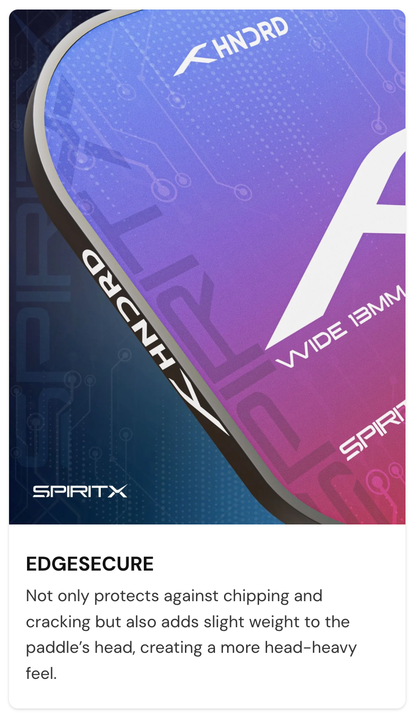 Hundred Spirit X Extend Pickleball Paddle HPRX-4M176-13-X